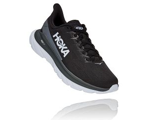 Hoka One One Mach 4 Mens Road Running Shoes Black/Dark Shadow | AU-9248136